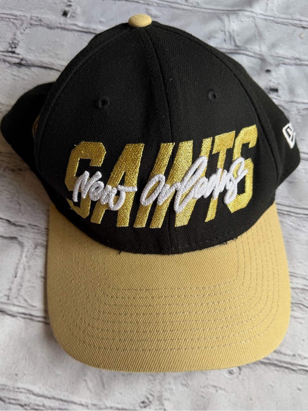 New Orleans Saints New Era Hat Cap Medium/Large Football Retro